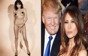 Trump, ha sido blanco de ataque a su compaña politica, luego que se publicaran fotos desnuda de su esposa