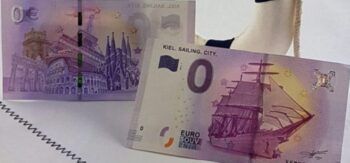 Emiten billete de 0 euros en Alemania