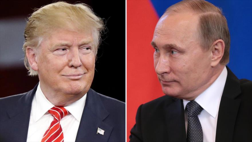 Trump acepta negativa de Putin sobre interferencia en elecciones