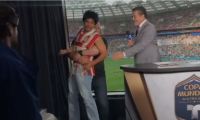 Expulsan del Mundial a  Eugenio Derbez por hacer bromas de mal gusto