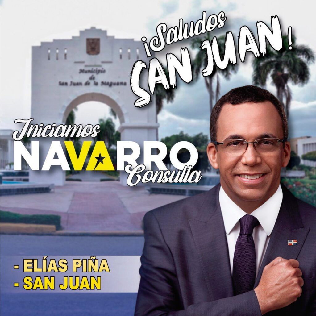 Andrés Navarro recorre San Juan y Elías Piña para consultar sectores productivos y sociales