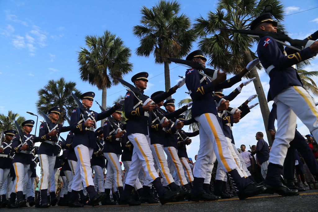 Galería de fotos: Desfile militar en el malecón de Santo Domingo