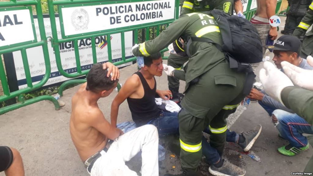 Fotos: Violencia en la frontera entre Colombia y Venezuela