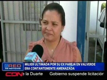 Mujer ultimada por su expareja en Valverde era constantemente amenazada