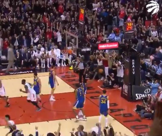 Toronto Raptors ganan el primer juego en las finales de la NBA