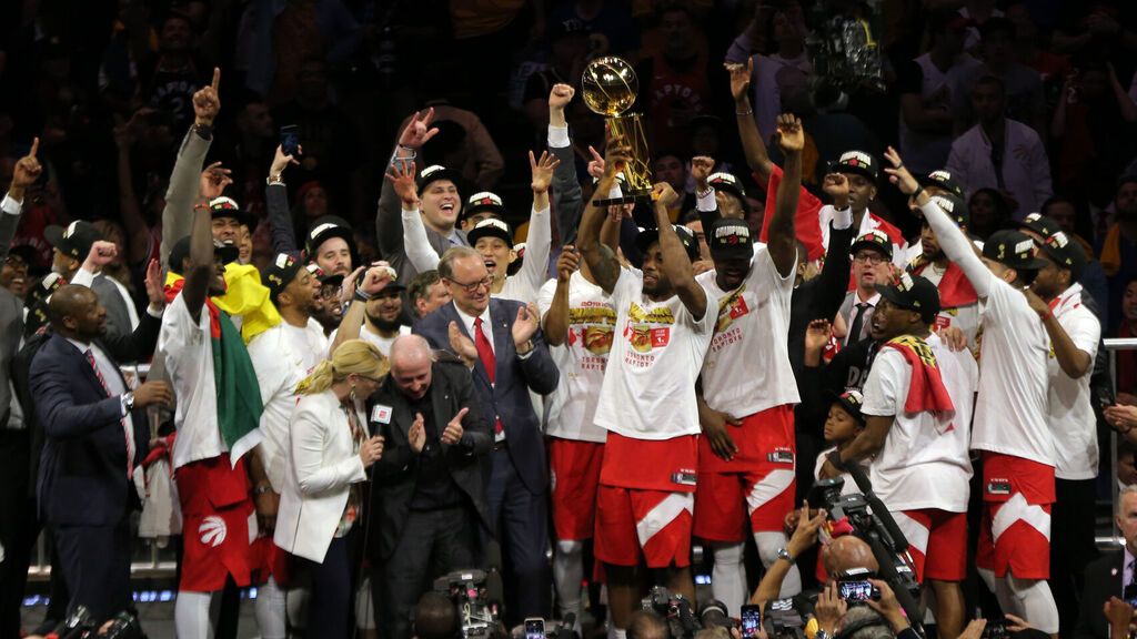Raptors de Toronto se coronan como campeones de la NBA