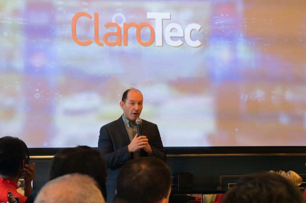Ejecutivos de Claro presentan detalles de Claro Tec 2019