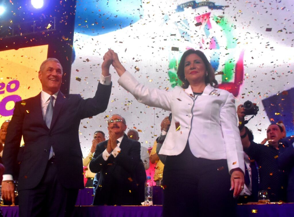 Gonzalo Castillo escoge a Margarita Cedeño como su candidata vicepresidencial