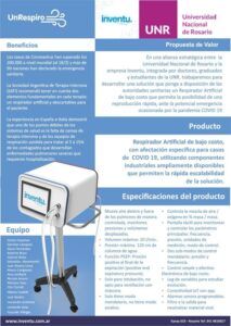 Grupo de jovenes crea un respirador artificial de bajo costo para combatir al coronavirus