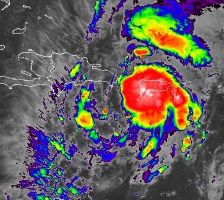 Tormenta Tropical Isaías se encuentra a 255 kilómetros de Santo Domingo