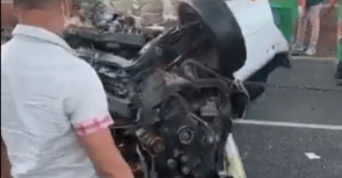 Dos muertos y cuatro heridos tras accidente en autopista 6 de Noviembre