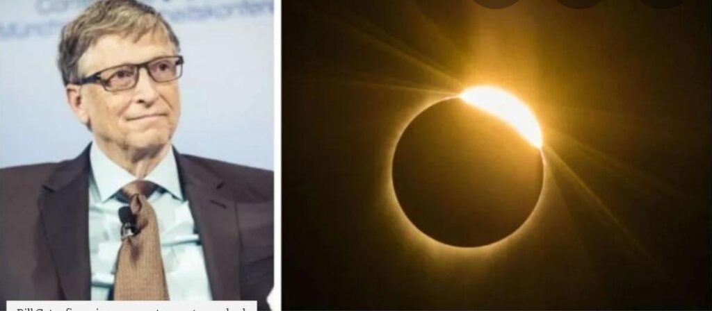 Bill Gates quiere tapar el Sol con un dedo