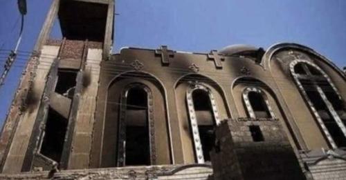Incendio de una iglesia en Egipto deja  41 muertos