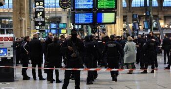 Varios heridos tras ataque en estación de tren de París
