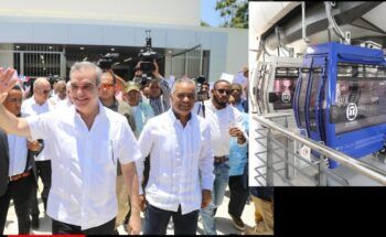 Presidente Abinader inaugura en Los Alcarrizos el teleférico más moderno por su velocidad y potencia