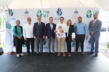Bisonó encabeza instalación de puntos NUVI en el Parque Industrial Duarte para fomentar el reciclaje