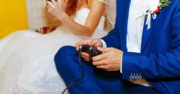 Casi pierde su propia boda por estar jugando videojuegos