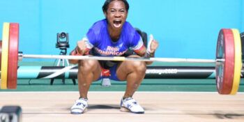 Dahiana Ortiz gana primera medalla de oro para RD en pesas