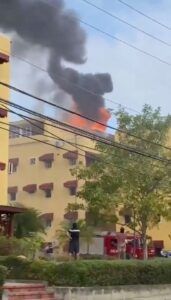 Se incendian dos apartamentos en Ciudad Real II
