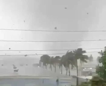 Tornado tocó tierra en Puerto Rico