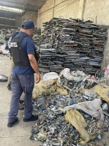 DINTEL, Policía Nacional y Ministerio Público realizan allanamientos en Santiago