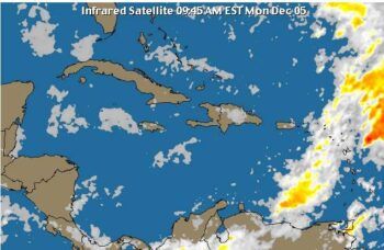 Sistema frontal aumentará actividad lluviosa en el país
