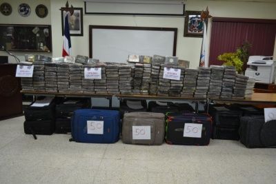 Son mil 77 kilos de cocaína ocupada en Aeropuerto de La Romana; Al menos 15 personas detenidas