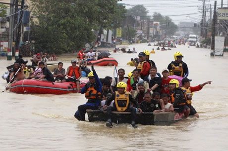 Al menos 180 muertos y 375 desaparecidos en las inundaciones de Filipinas