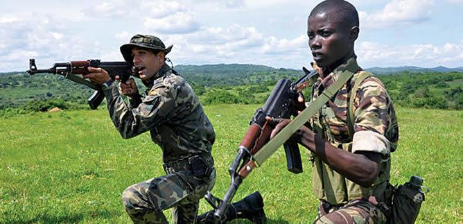 Soldados kenianos en Somalia se unen a la misión de la UA en el país