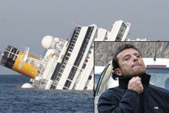 Capitán miraba desde tierra cómo se hundía el crucero