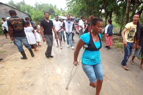La gente de Ocoa se tiró a las calles por el sismo