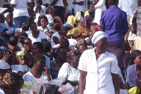 Haitianos se manifiestan para recordar a las víctimas del terremoto