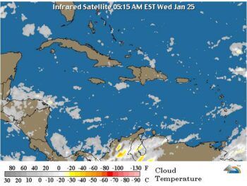 Prevén disminución de lluvias en el territorio nacional
