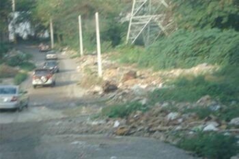 Avenida Miguel Barceló, en avanzado estado de deterioro