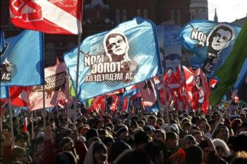 Partidarios de Putin celebran mítines y manifestaciones «Por la Gran Rusia»