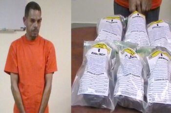 DNCD captura hombre viajaría con 320 bolas de cocaína