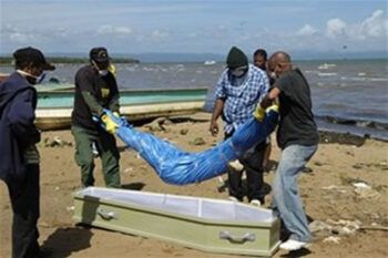 Se elevan a 54 los muertos por naufragio en Samaná