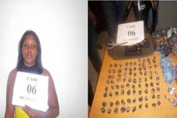 Detienen joven con cartera llena de bolsas de cocaína