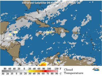 Prevén lluvias pasajeras en el norte y centro del país