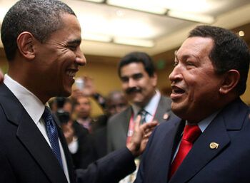 Chávez y Obama se verán las caras tres años después y en plena campaña