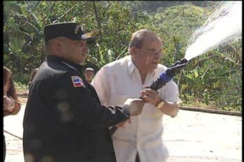 UNICARIBE y Primer Teniente PN inauguran pozo agua potable en La Vega
