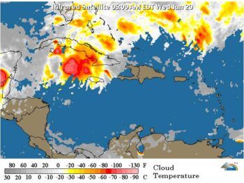 Onamet informa que als lluvias seguirán disminuyendo; se forma tercera tormenta tropical