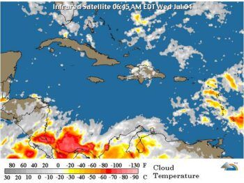 Esta noche podría llover, informa Meteorología
