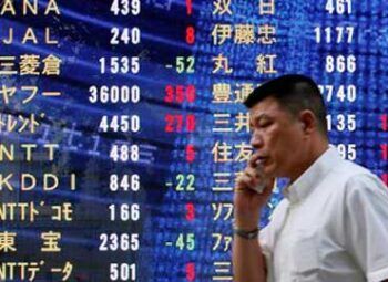 Pérdidas moderadas o leves en la mayoría de las bolsas asiáticas