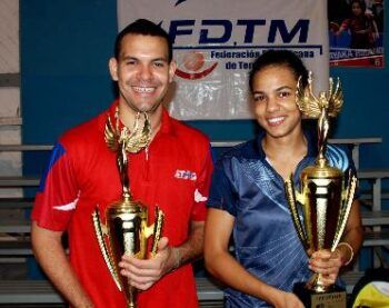 Dominicana gana a Costa Rica intercambio tenis de mesa