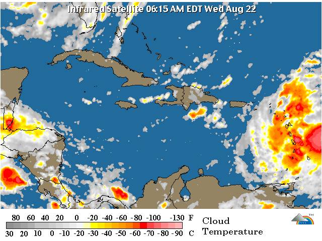 Meteorología emite alerta de huracán y de tormenta tropical para el país
