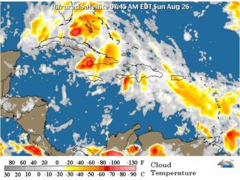 Pronostican aguaceros por remanentes de Isaac