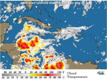 Meteorología informa lluvias seguirán disminuyendo en territorio Dominicano