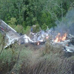Accidente de avioneta.