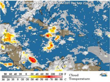 Prevén lluvias y temperaturas calurosas
